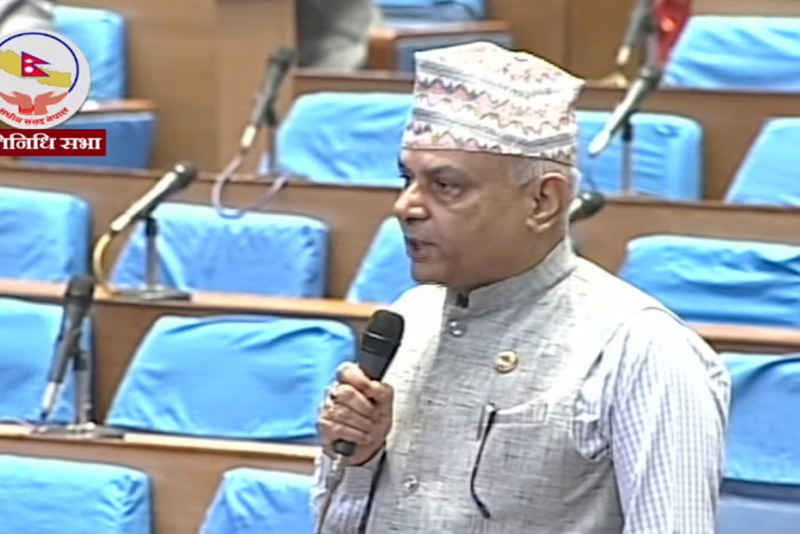 संसद्‌मा गालीगलौजको प्रवृत्तिको अन्त्य गर्नुपर्ने: प्रमुख सचेतक श्यामकुमार घिमिरे